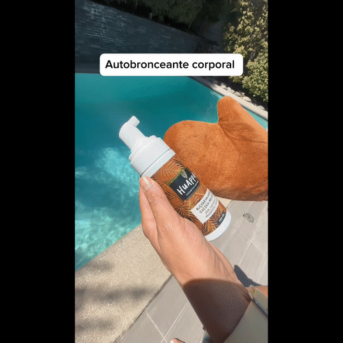 AUTOBRONCEANTE  GOLDEN MOUSSE + GUANTE APLICADOR DE REGALO
